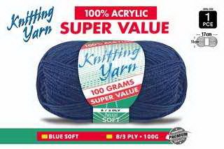 WIN-298, WIN-298, 1Pce Knitting Yarn-8 Ply-100G-Twilight