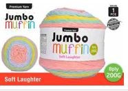 WIN-990, 1pce MuffinYarn Soft Laughter 8ply200G