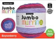 WIN-997, 1pce Muffin Yarn Boysenberry 8ply 200g