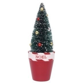 X236741, Xmas X236741, Xmas 20CM TREE IN CERAMIC POT