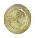 25x8, X415429, 33CM CHAMPAGNE CHARGER PLATE