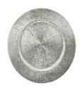 25x8, X415436, 33CM SILVER CHARGER PLATE
