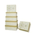25X35, X429372, S18 SNOWFLAKE GIFT BOX