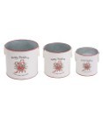 25x8, X440667, S3 METAL BUCKETS L21X17CM M17X15CM S14X12.5CM