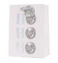 25X36, X444641, MED HOHOHO DISCO BALL GIFT BAG 18X23X10CM