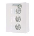 25X38, X444658, LRG HOHOHO DISCO BALL GIFT BAG 26X32X12CM