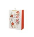 25X38, X445136, LRG PEACE LOVE JOY GIFT BAG 26X32X12CM