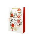 25X37, X445143, XL PEACE LOVE JOY GIFT BAG 30X42X12CM