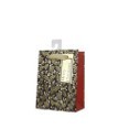 25X38, X445198, SM MISTELTOE GIFT BAG 11.1X13.7X6.2CM