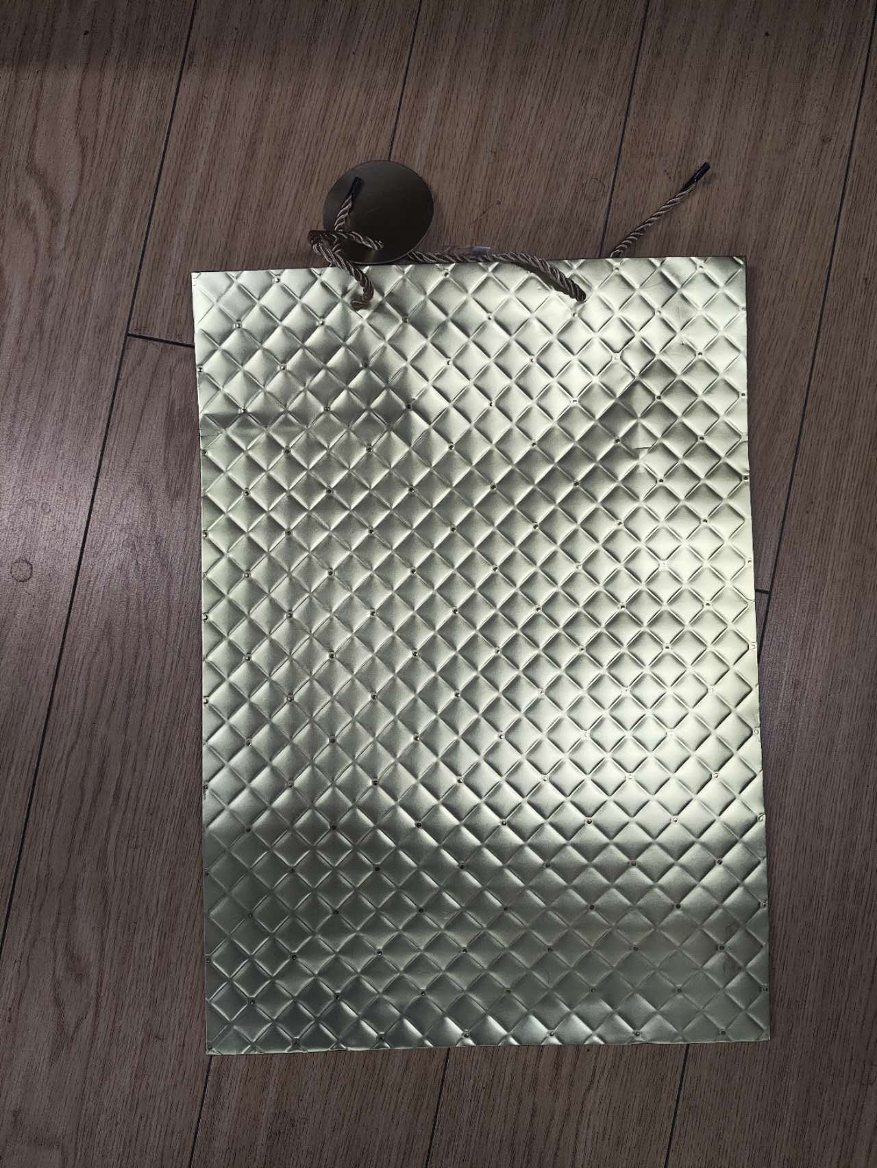 X448411, Gift Bag Gold