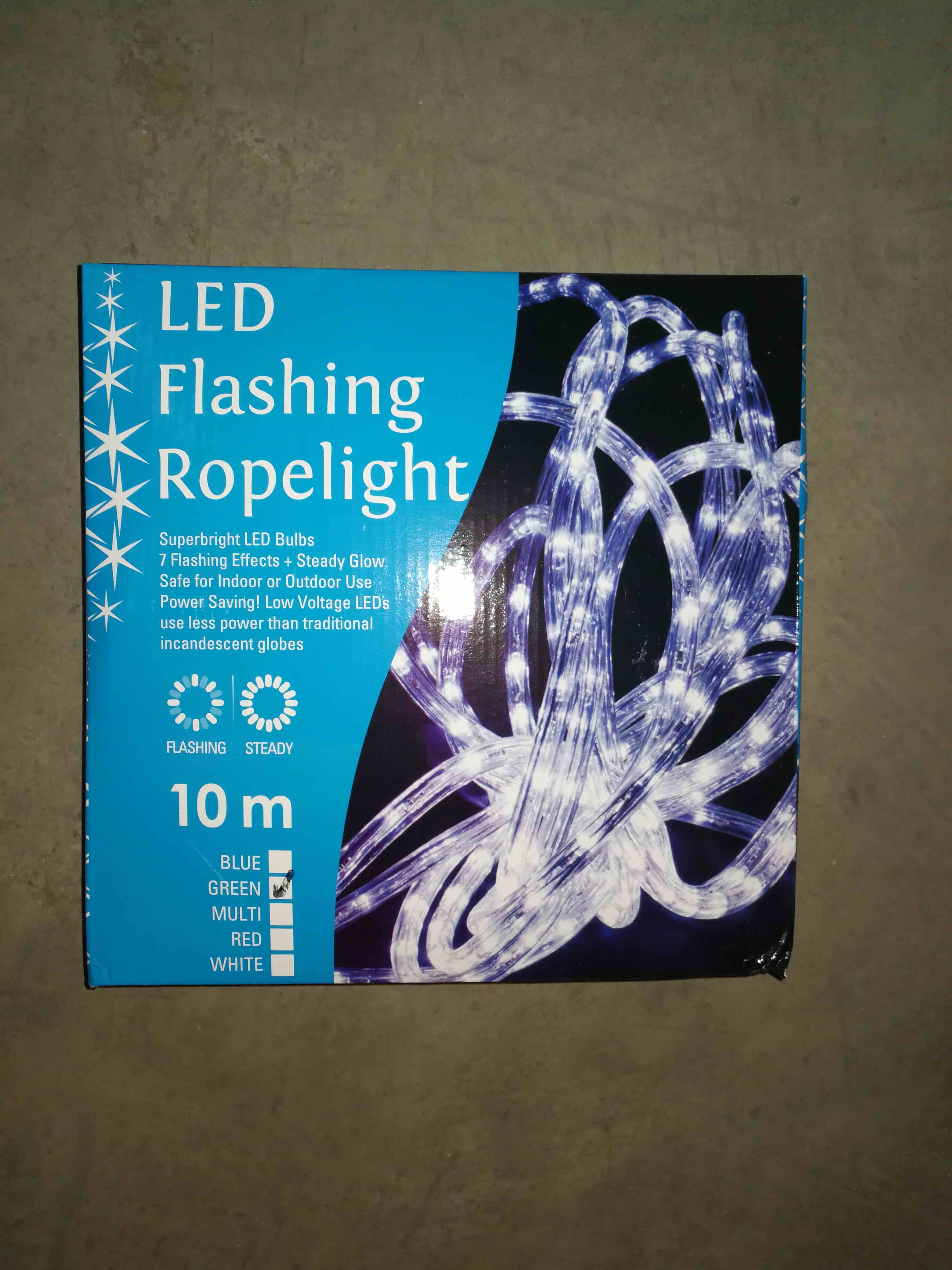 20X38,  XA4820, LED RLIGHT 10M CHASING WRMGB