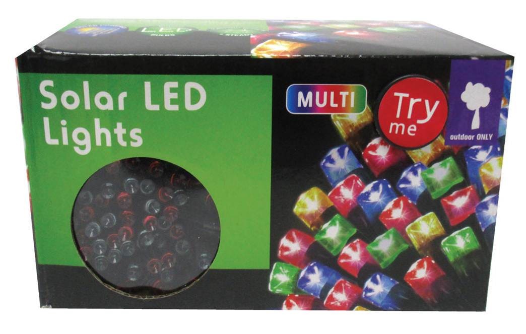 SOLAR LED LIGHTS 200pc MULTI
