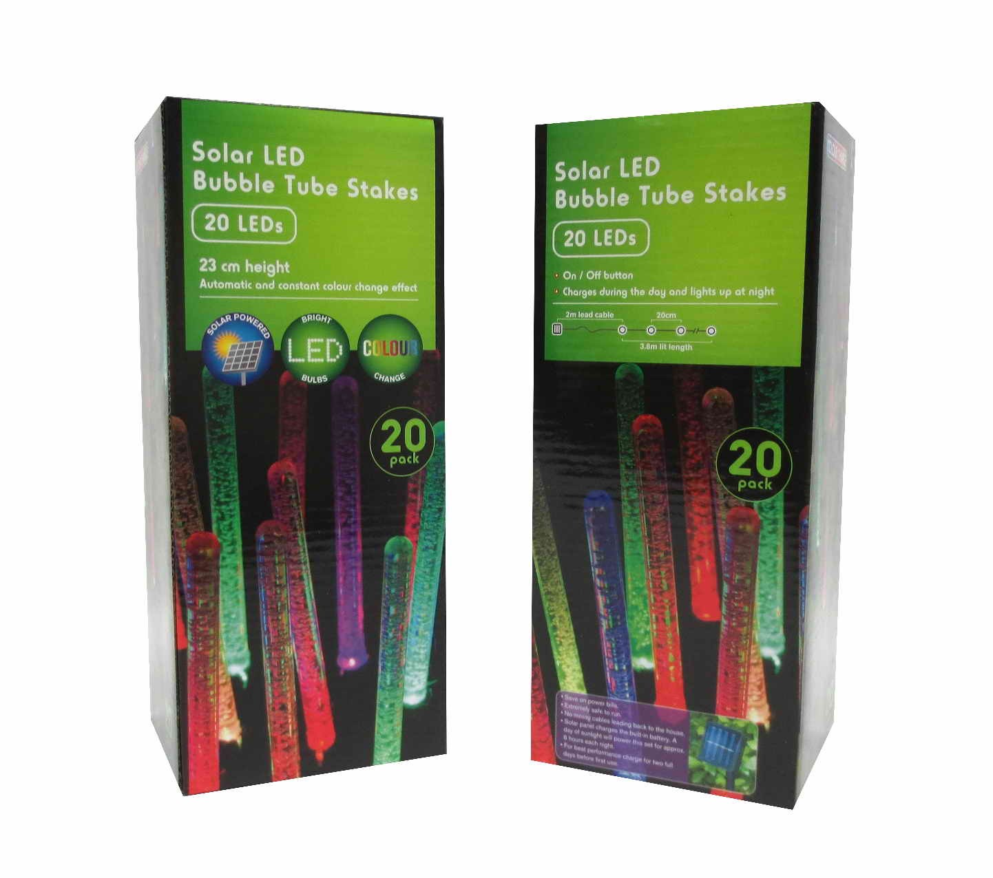 SOLAR BUBBLE TUBES 20 COL-CHNG
