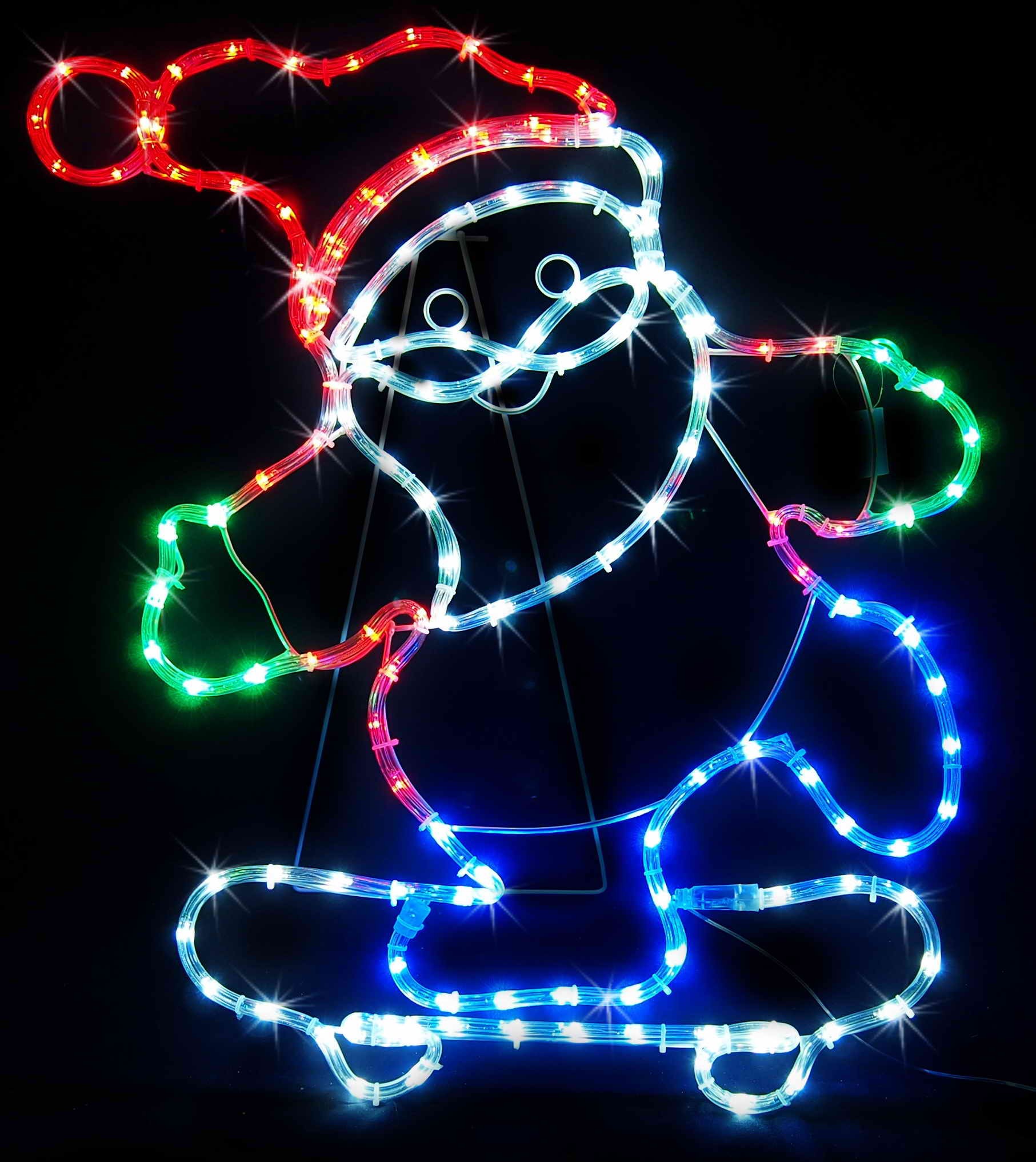LED RLIGHT SANTA SKATEBOARD