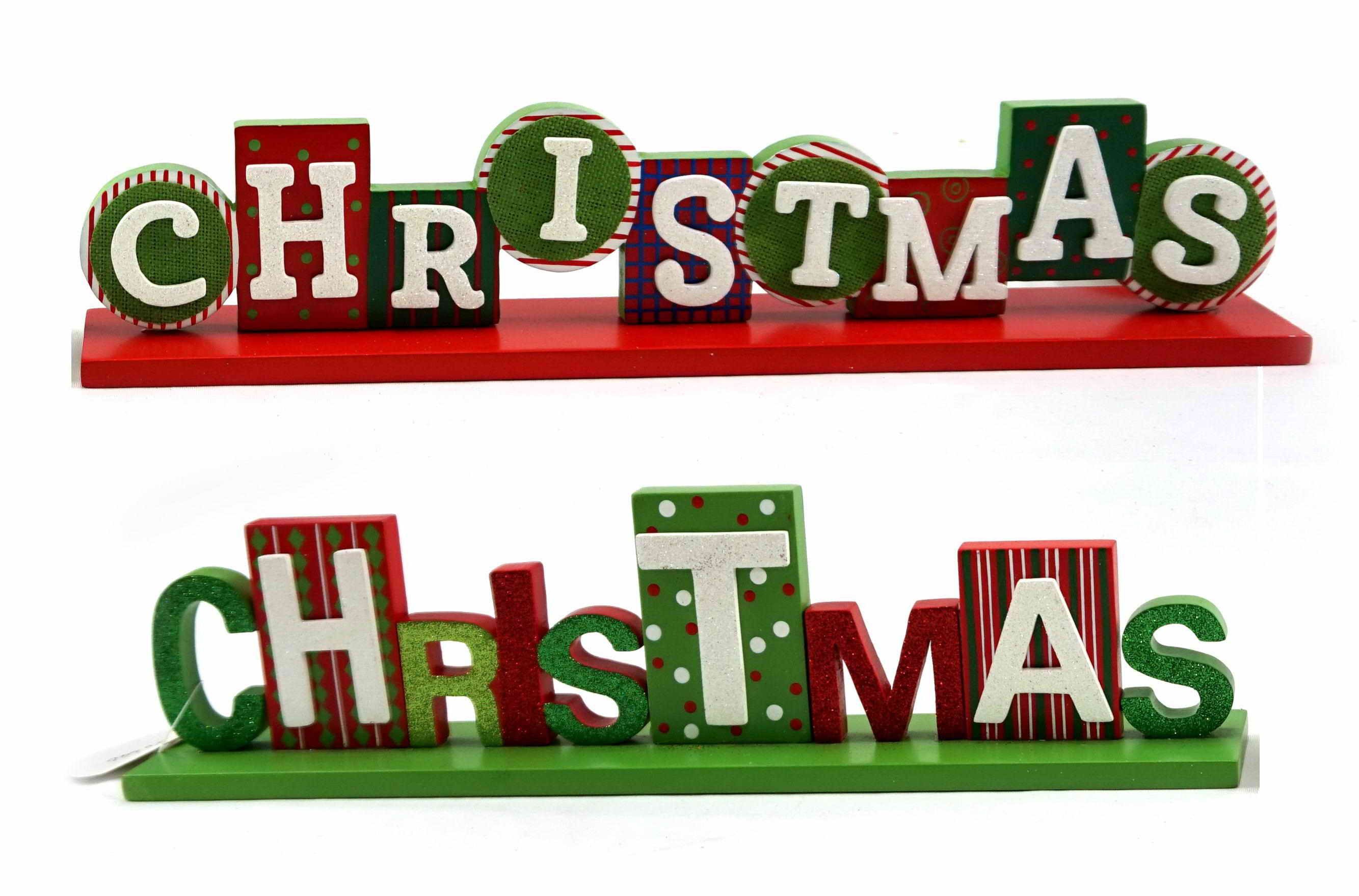 TABLE DECO CHRISTMAS 2ASST