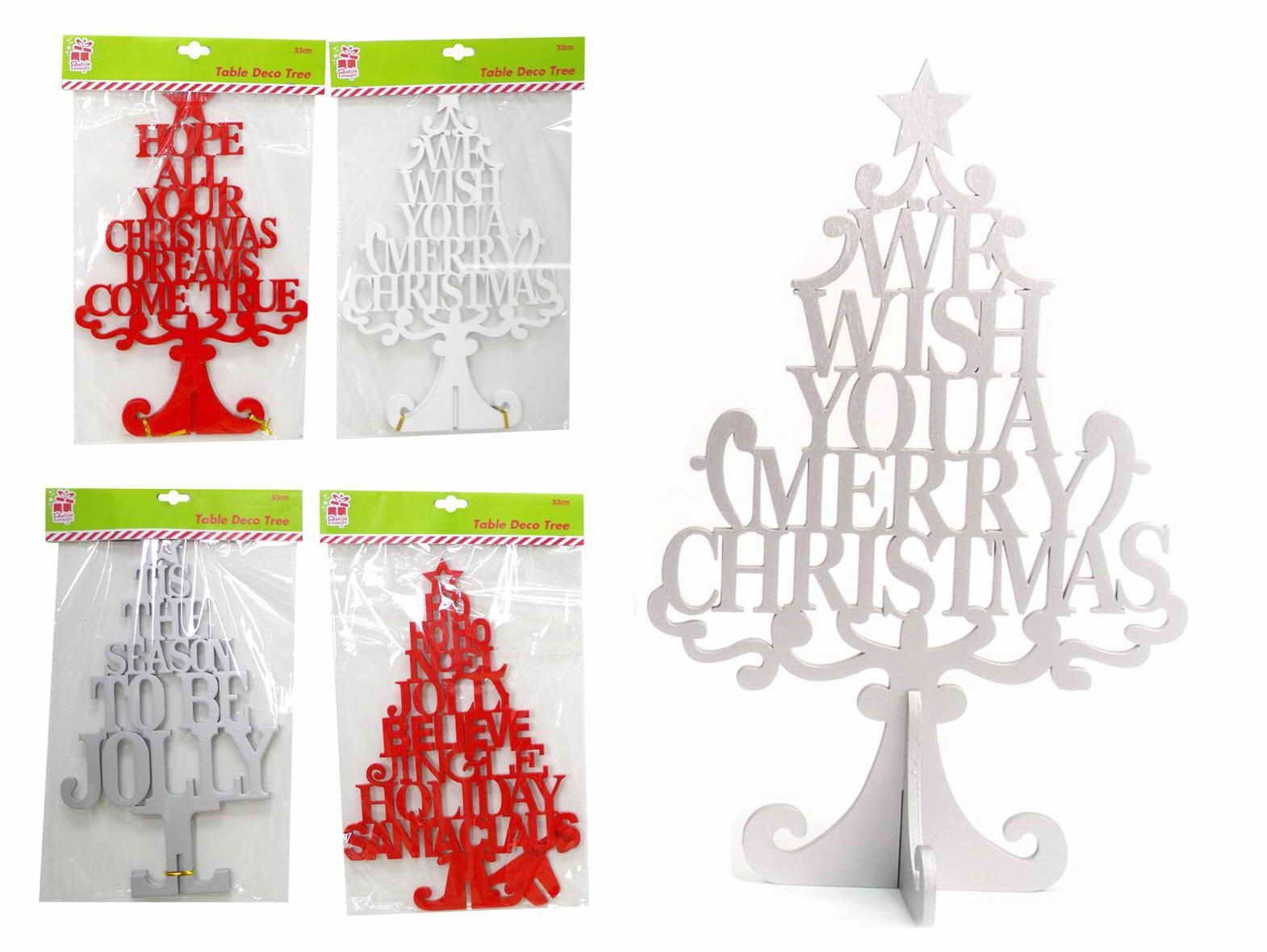 SILHOUETTE WORD TREE 33cm KD