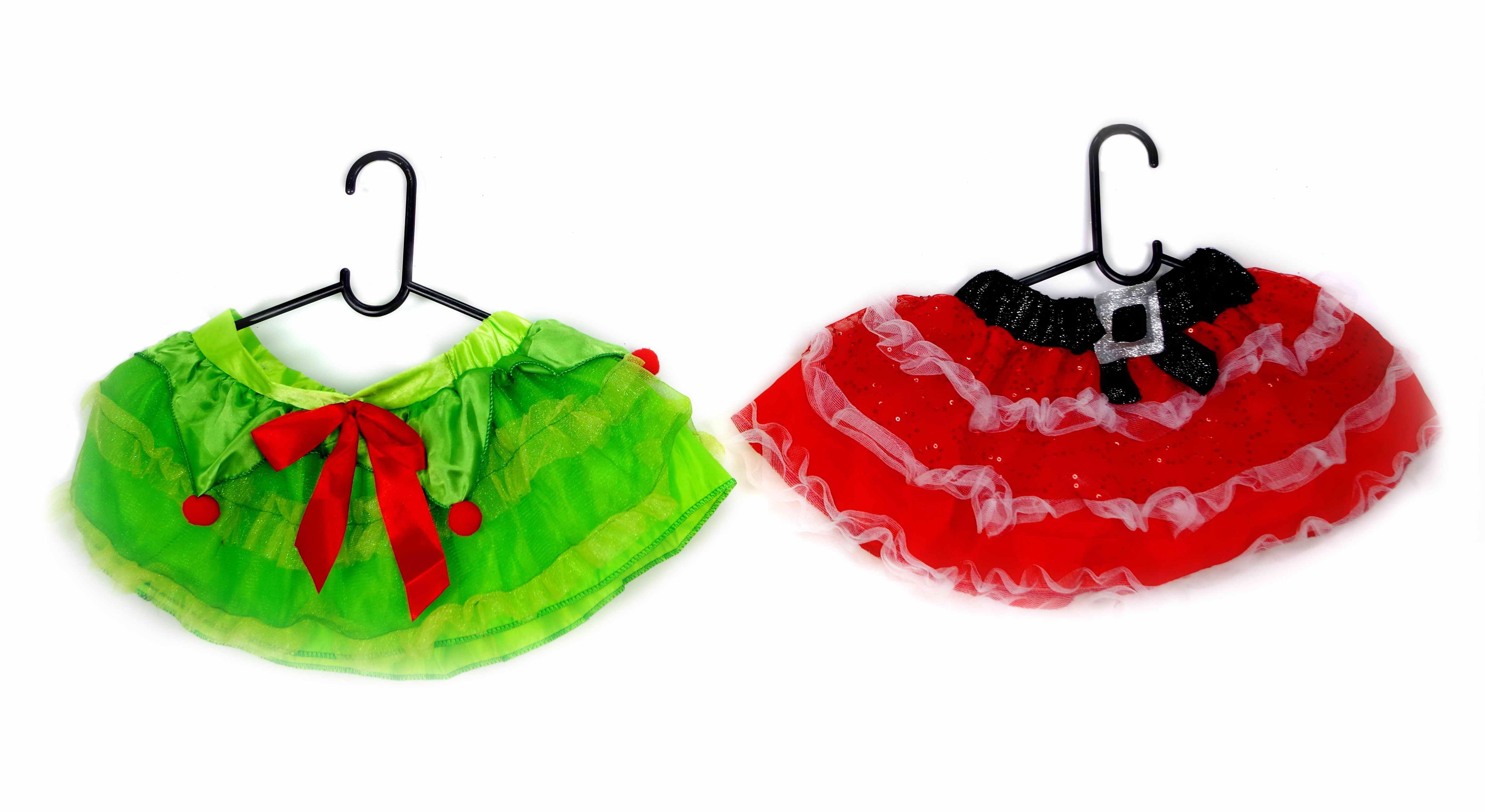 GIRLS TUTU SKIRT SATEEN 2ASST