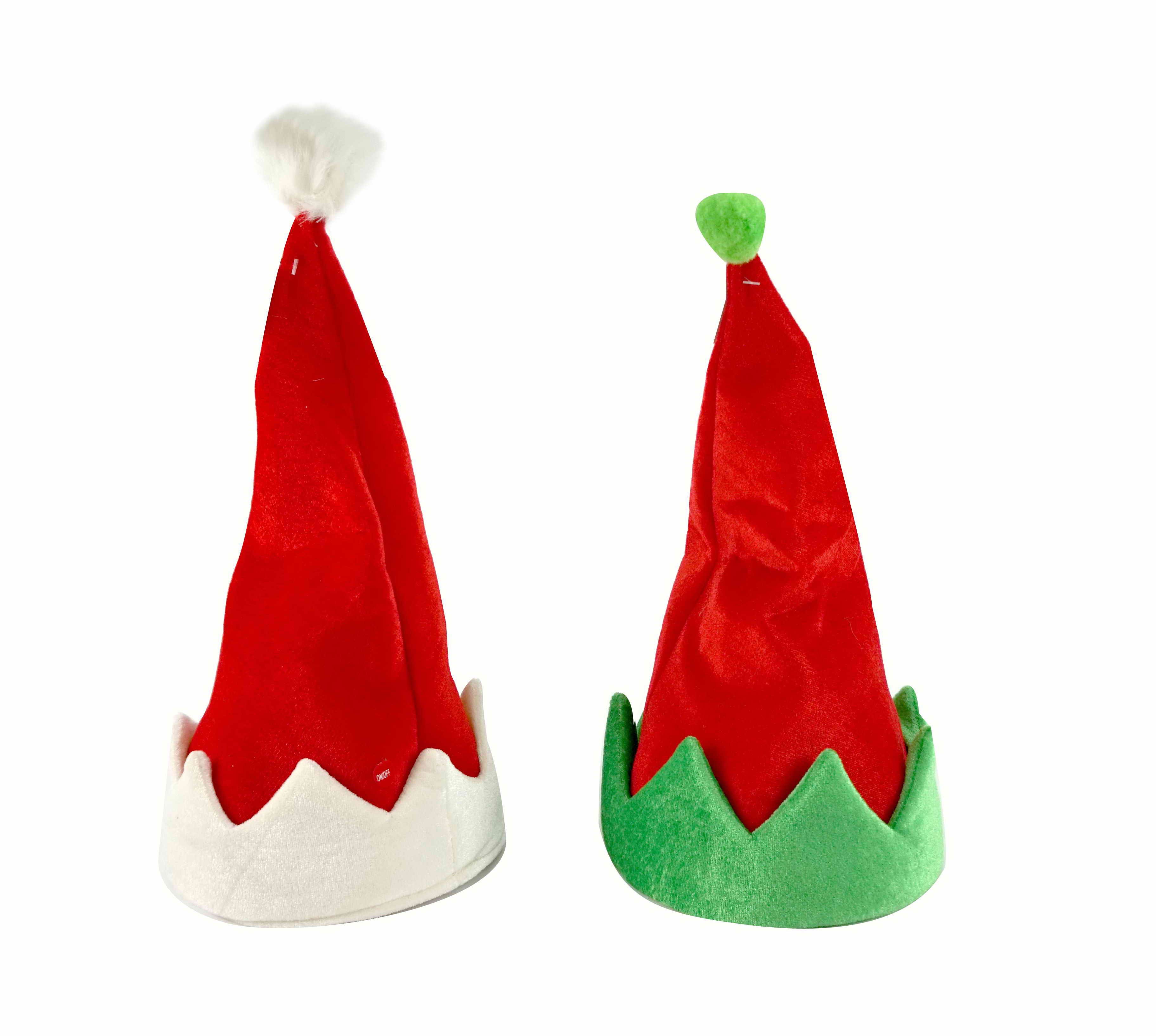 SANTA/ELF HAT DANCE/SING 2ASST