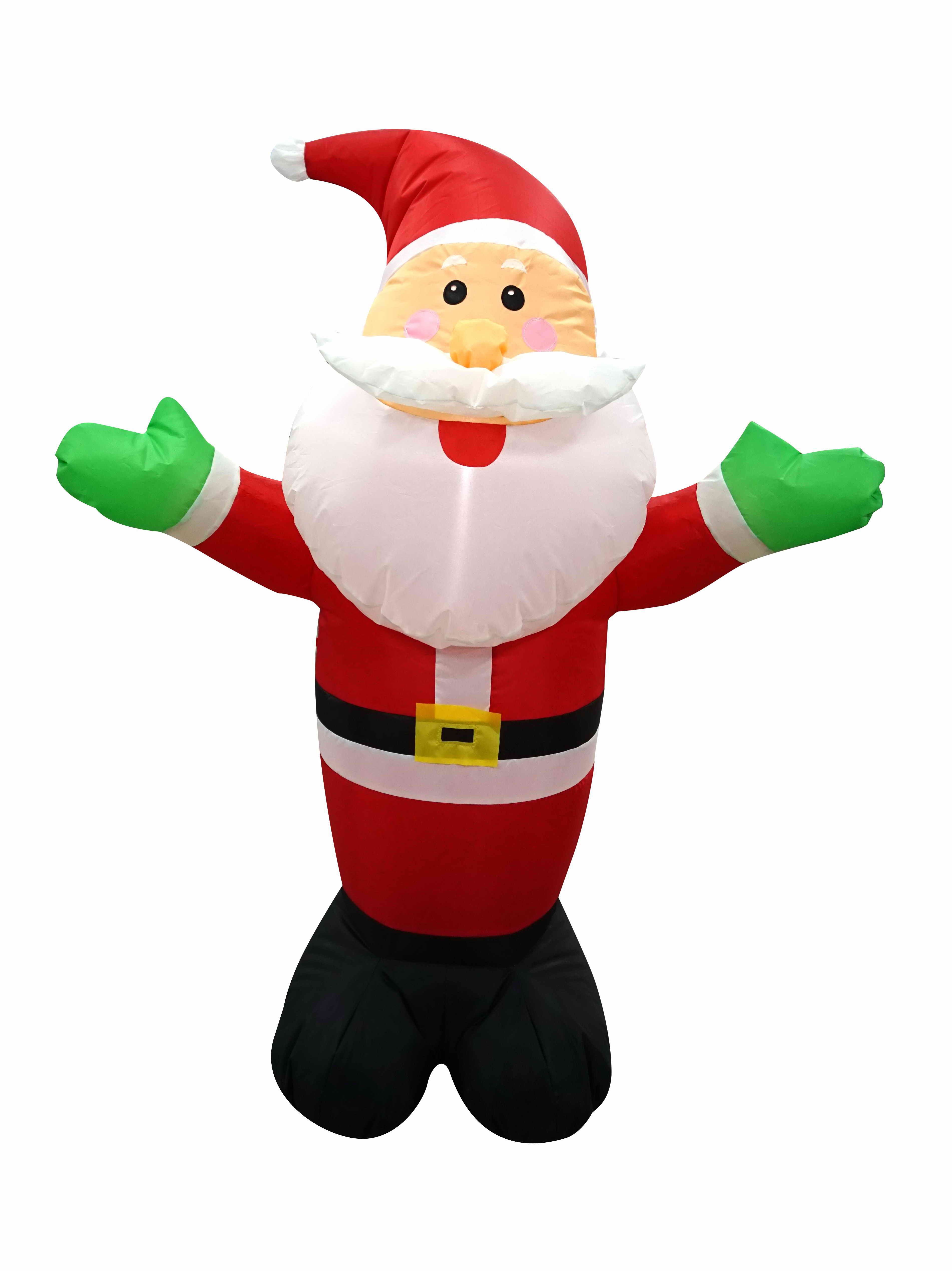 A/POWER HAPPY SANTA LED 126cm