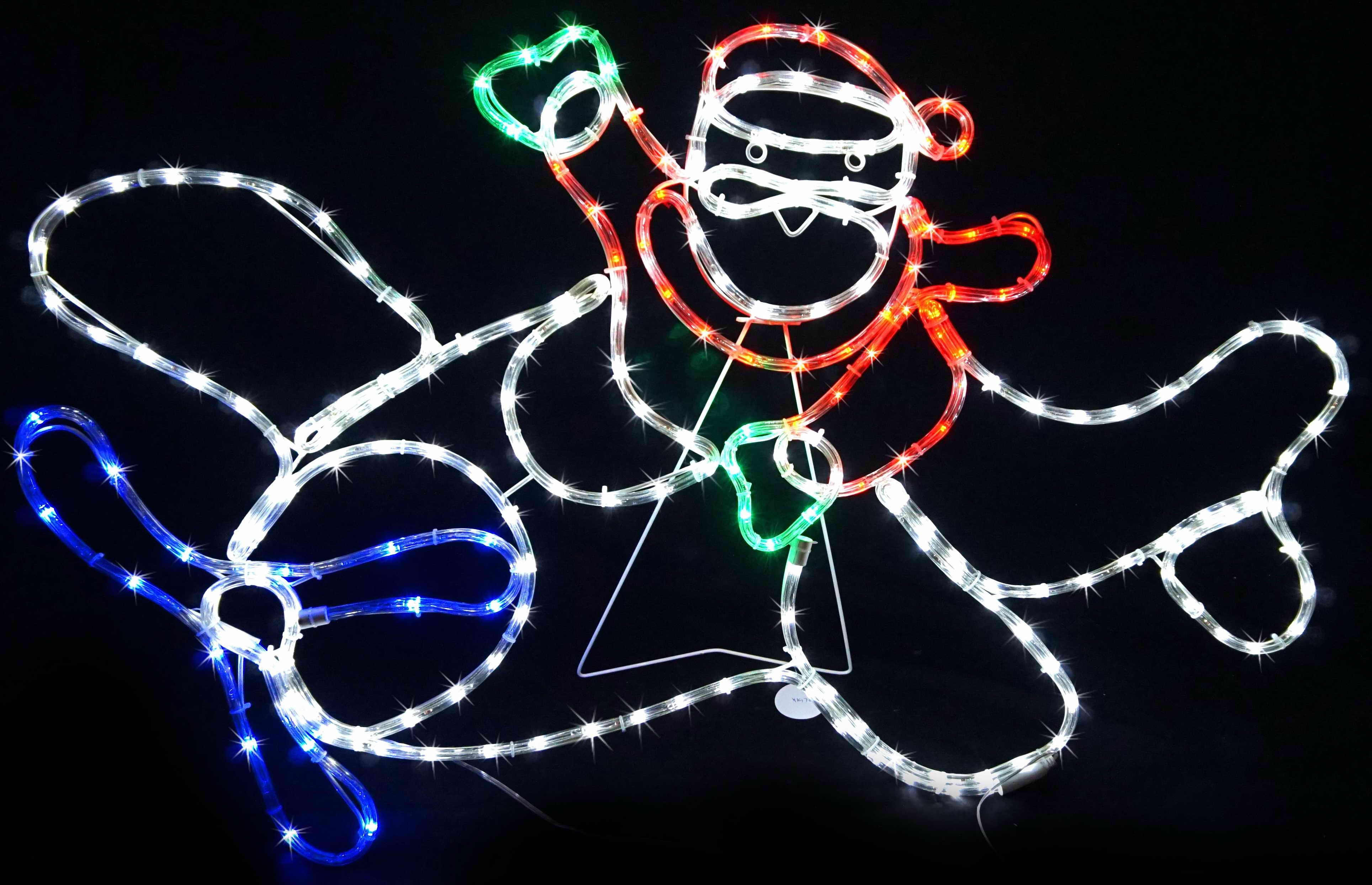 LED RLIGHT SANTA AIRPLANE FLASH