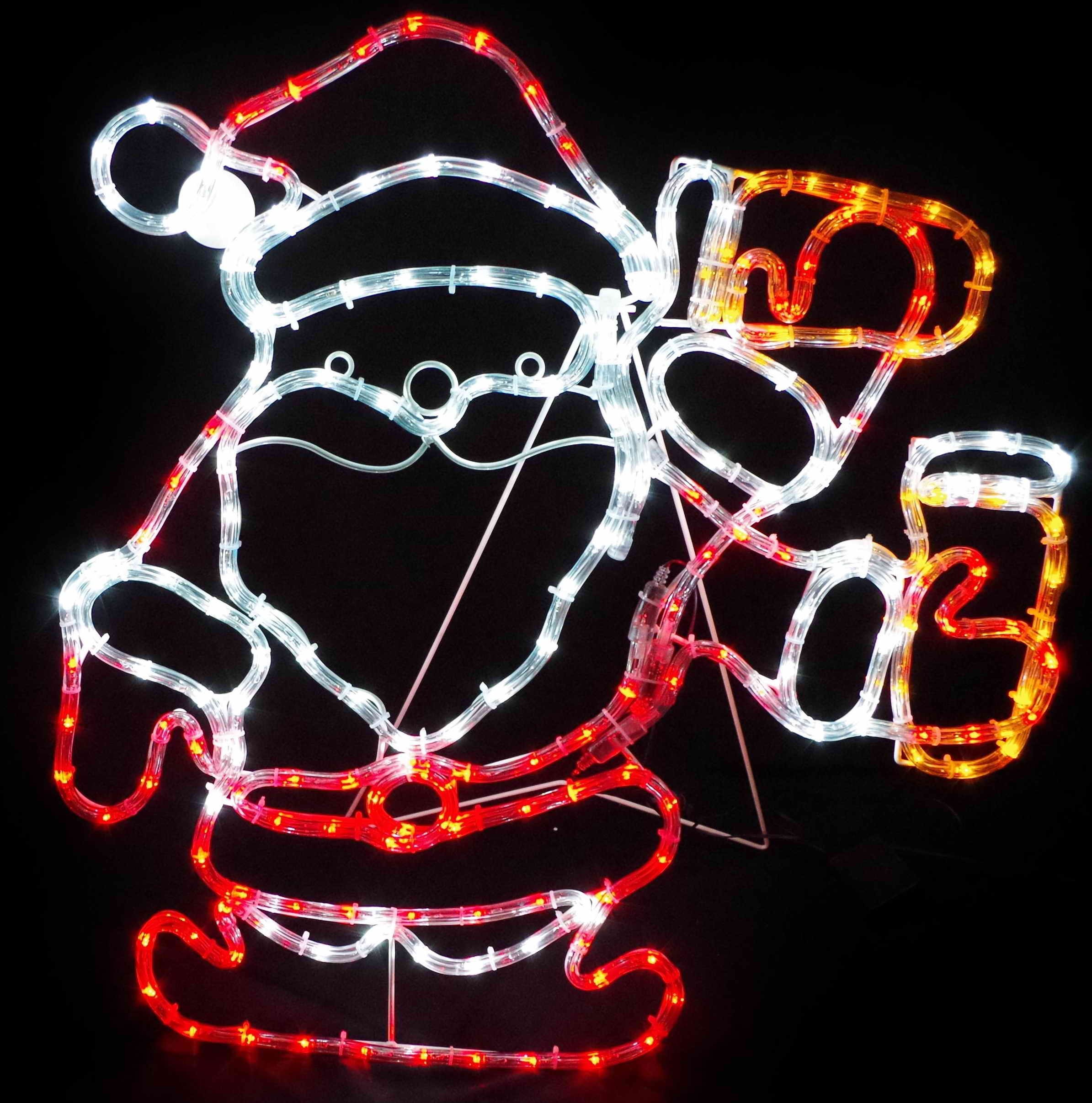 LED RLIGHT DRINKING SANTA