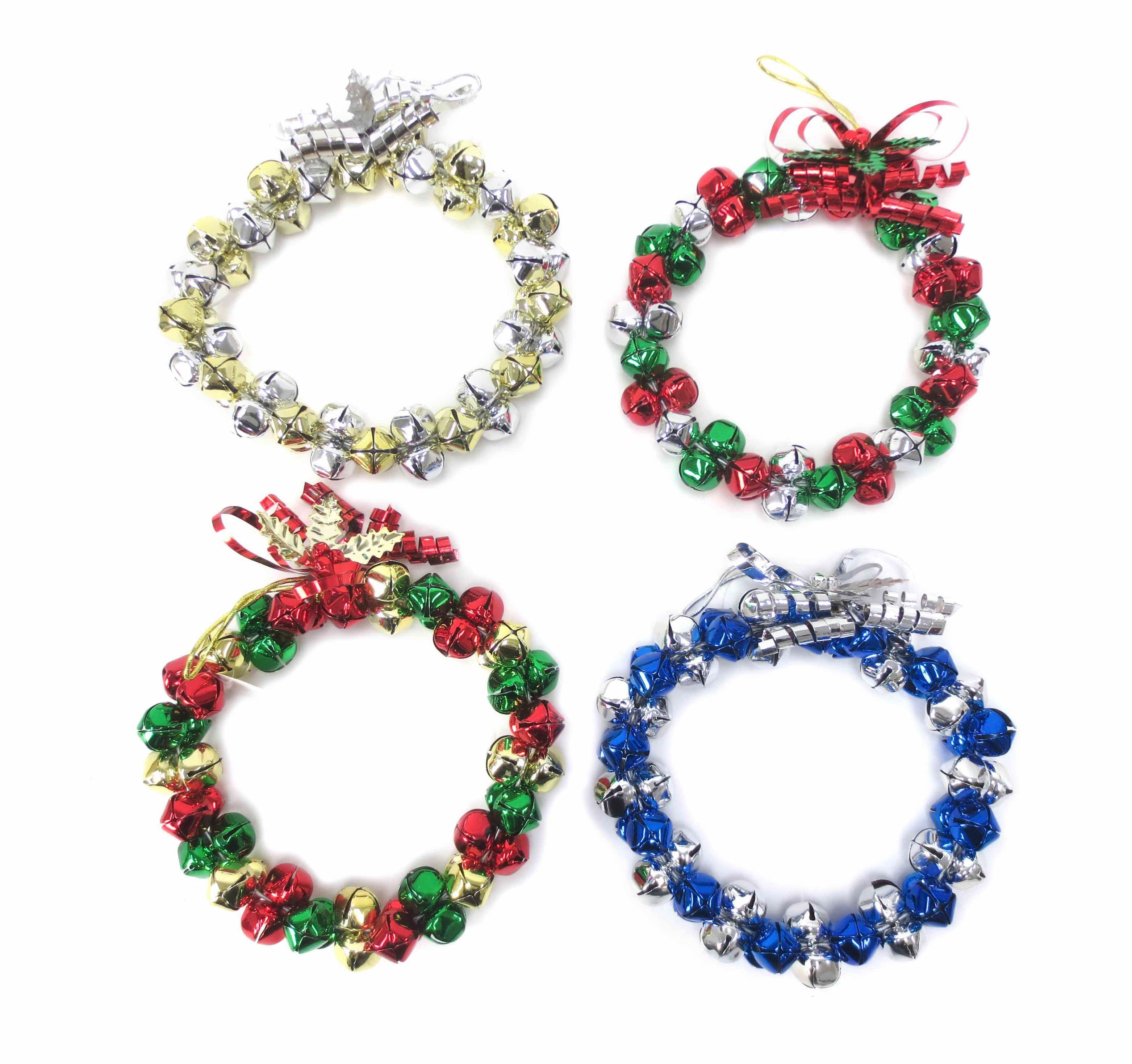  NUTBELLS WREATH 25cm 4ASST 