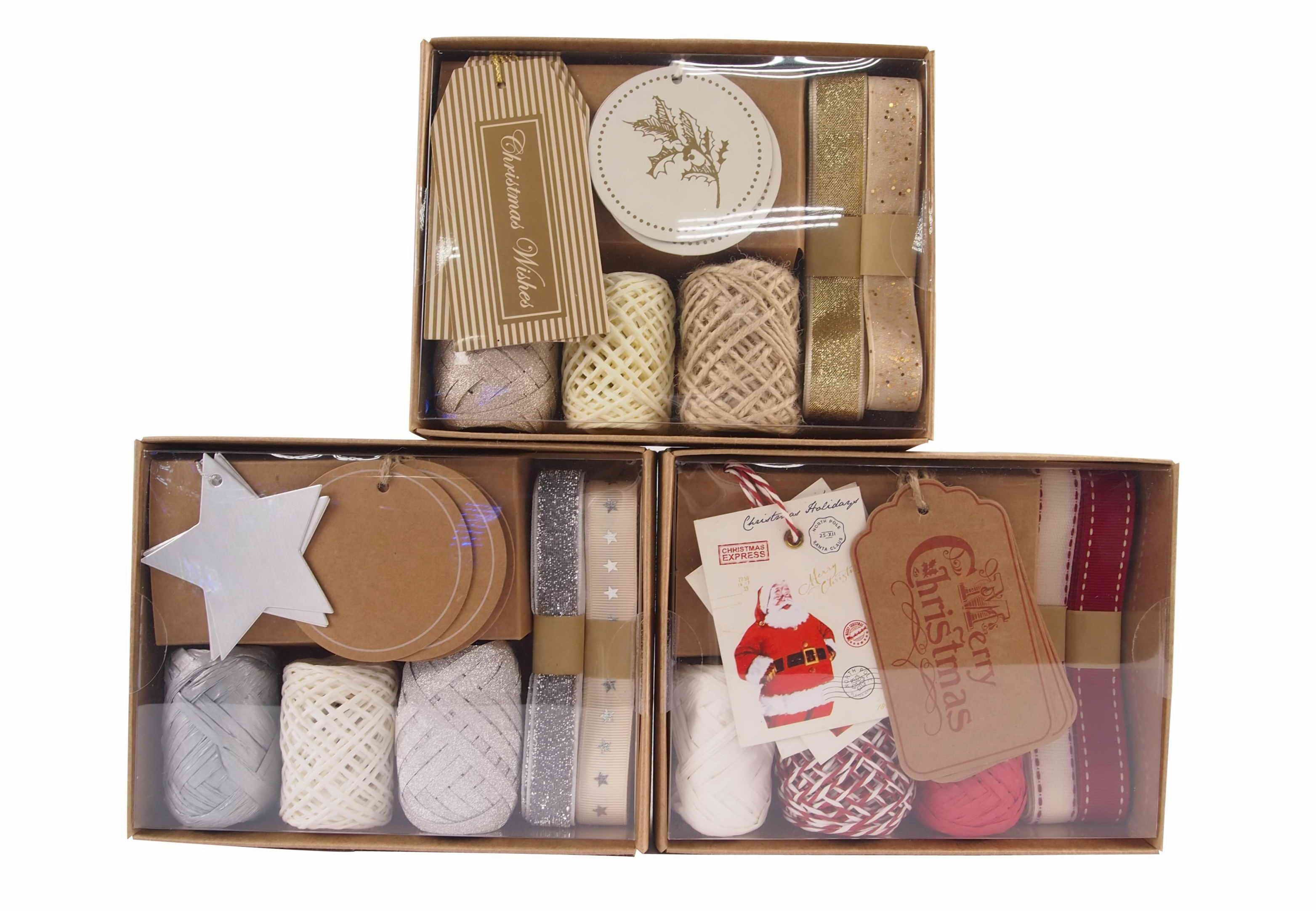  KRAFT FANCY WRAP SET 11PC 3ASST 