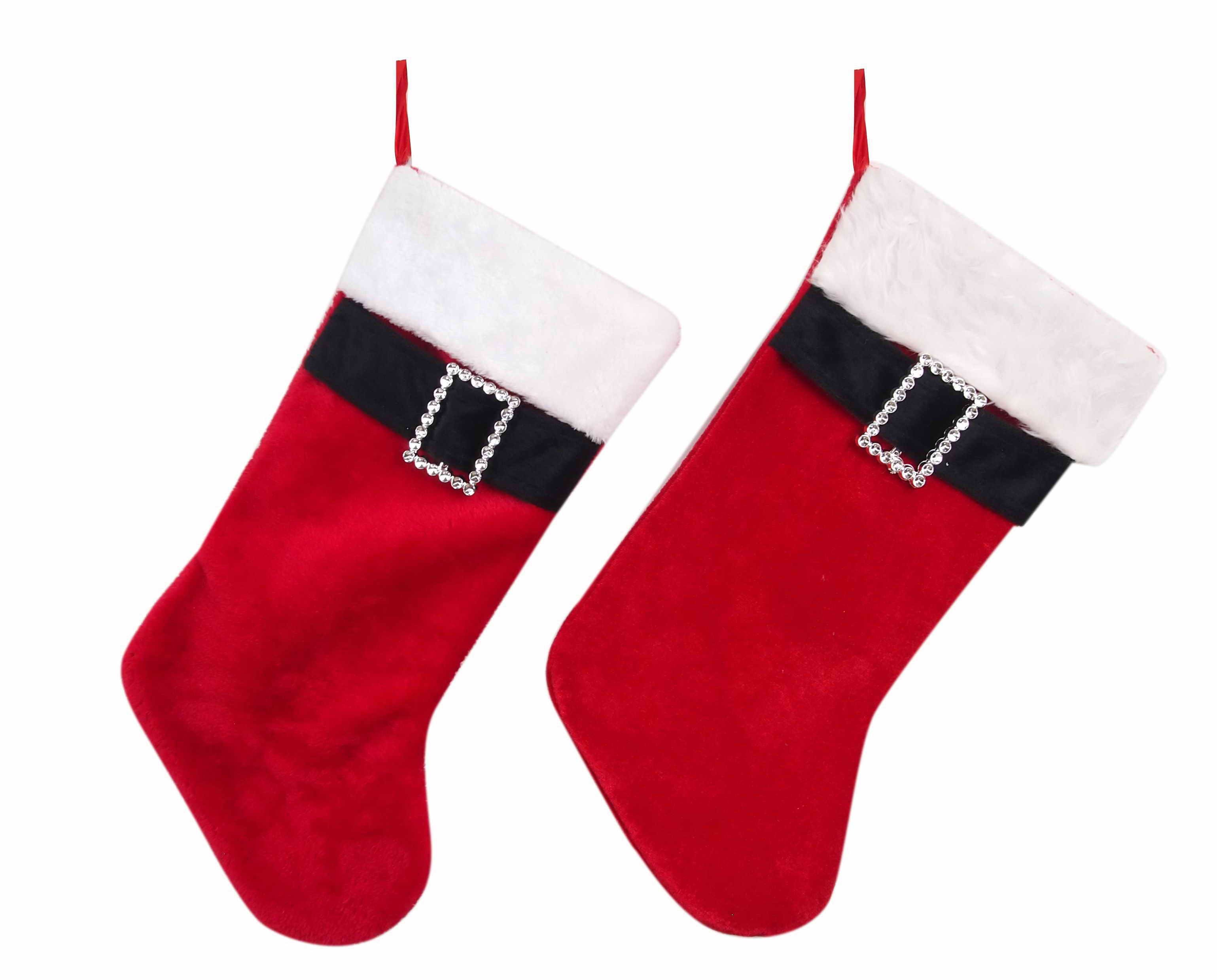  STOCKING SANTA JEWELLED BELT 2ASST 