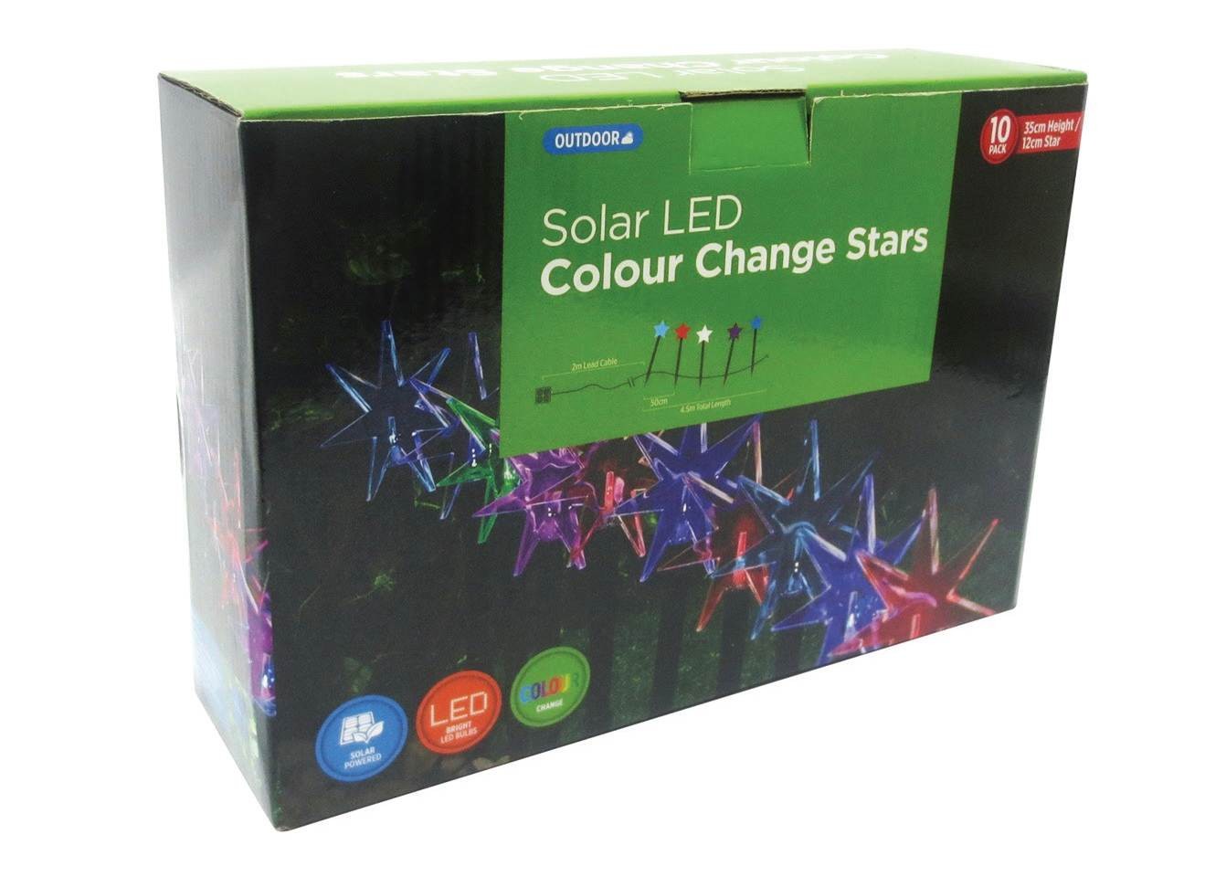 SOLAR STAR PATH STAKE 10PC COL CHANGE