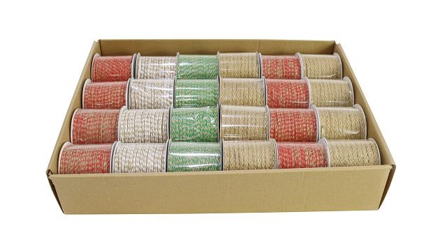 22X12, XB1068, RIBBON TWINE MIX 5m 8Asst