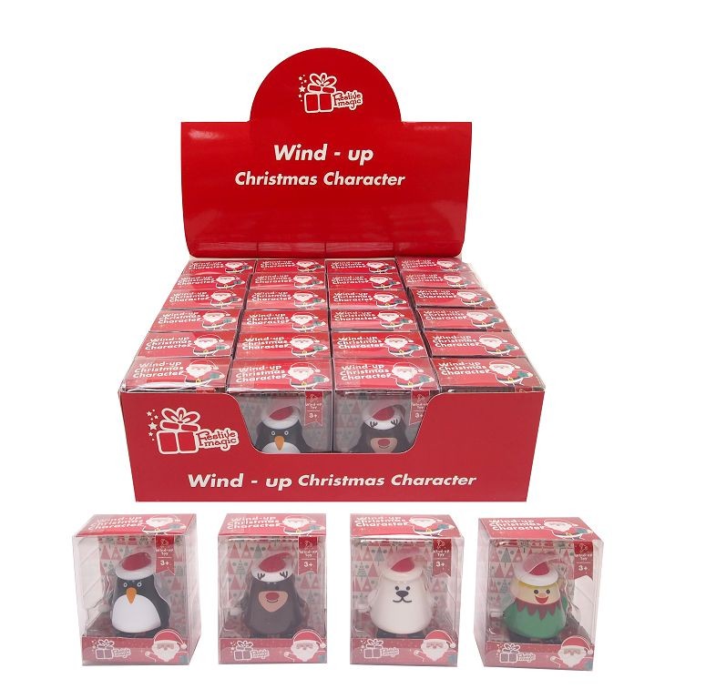 19X48, XB1267, WIND-UP WALKING TOY 6ASST