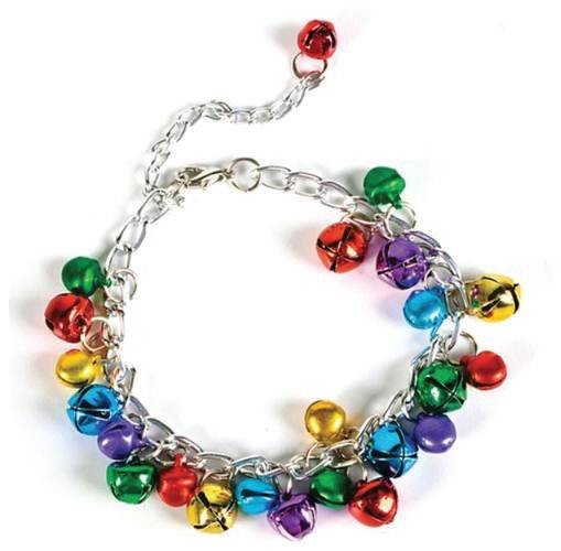 JINGLE BELL BRACELET 4ASST