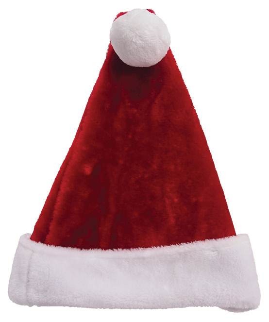 SANTA HAT PLUSH ADULT