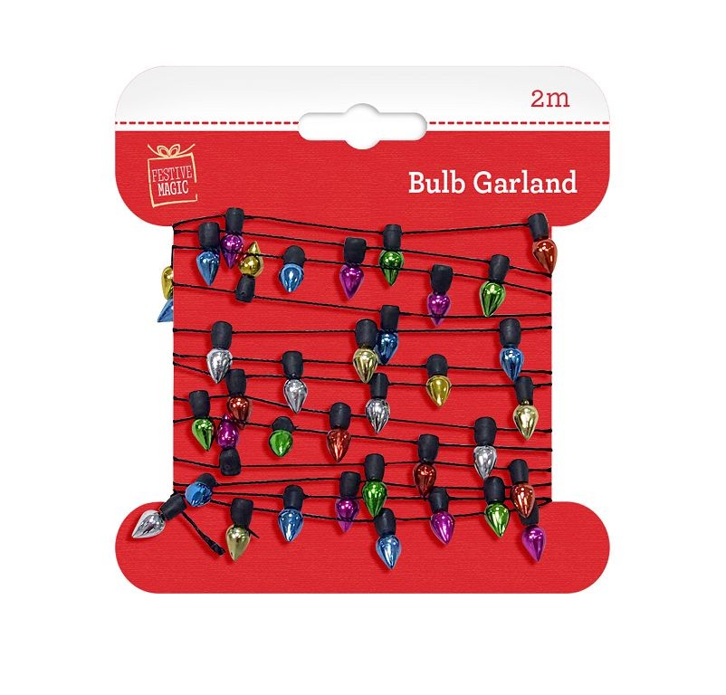 X8, XB3155, STRING MINI LIGHT BULB GARLAND 2m