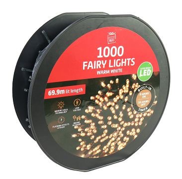 25X13, XB4879, LEDs Flashing 1000 Warm White On Reel 