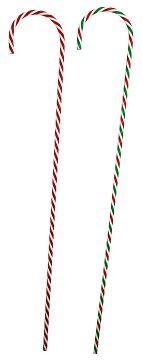 22X18, XD0214, Deco Candy Cane 80cm Asst