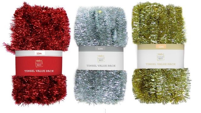 22X13, XD0574, TINSEL BULK 12m l 2ply l 3Asst