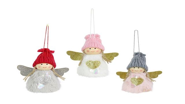 22X12, XD1951, HANGING MINI ANGEL Asst