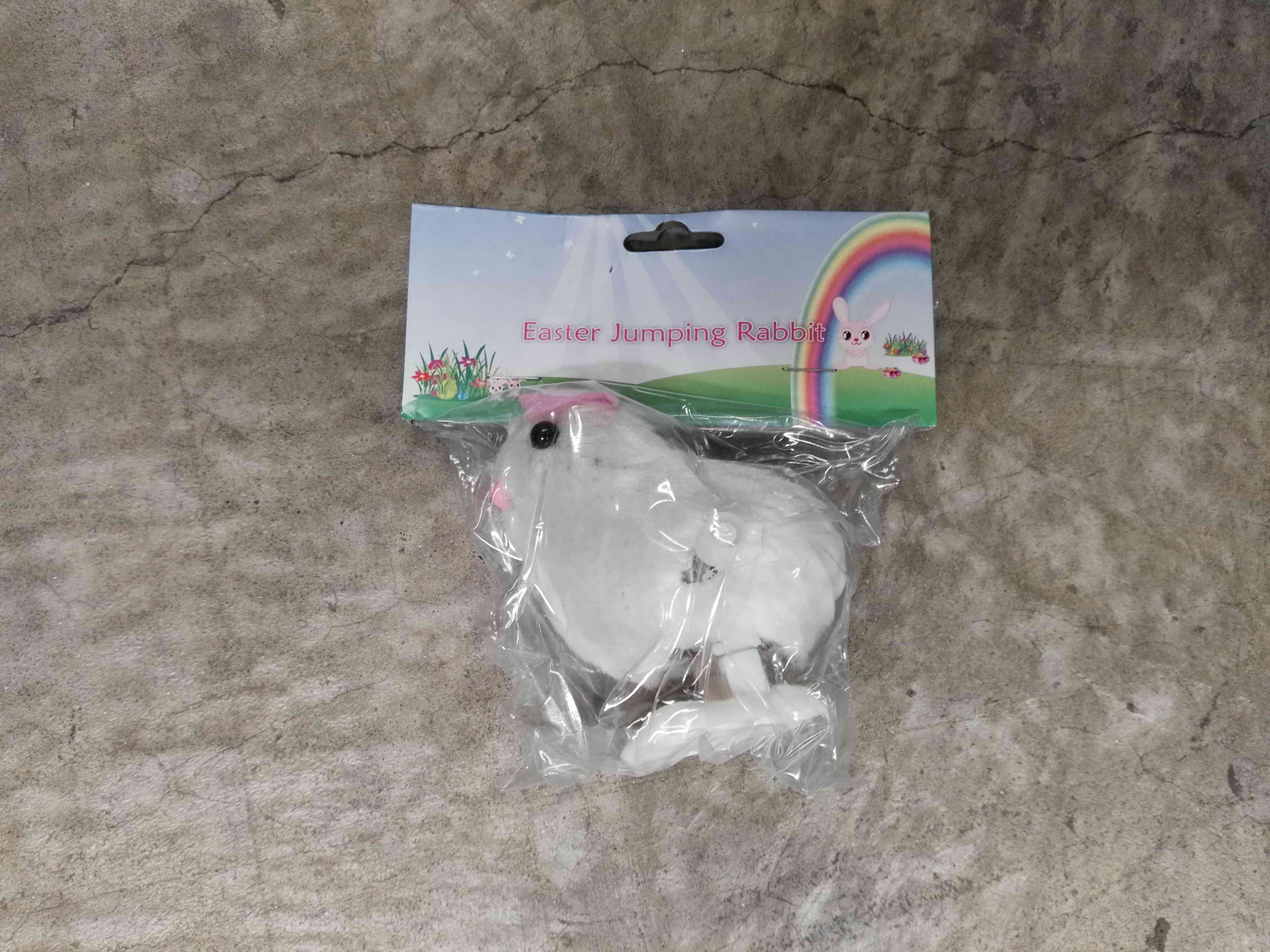 JUMPING RABBITS WIND UP WHITE