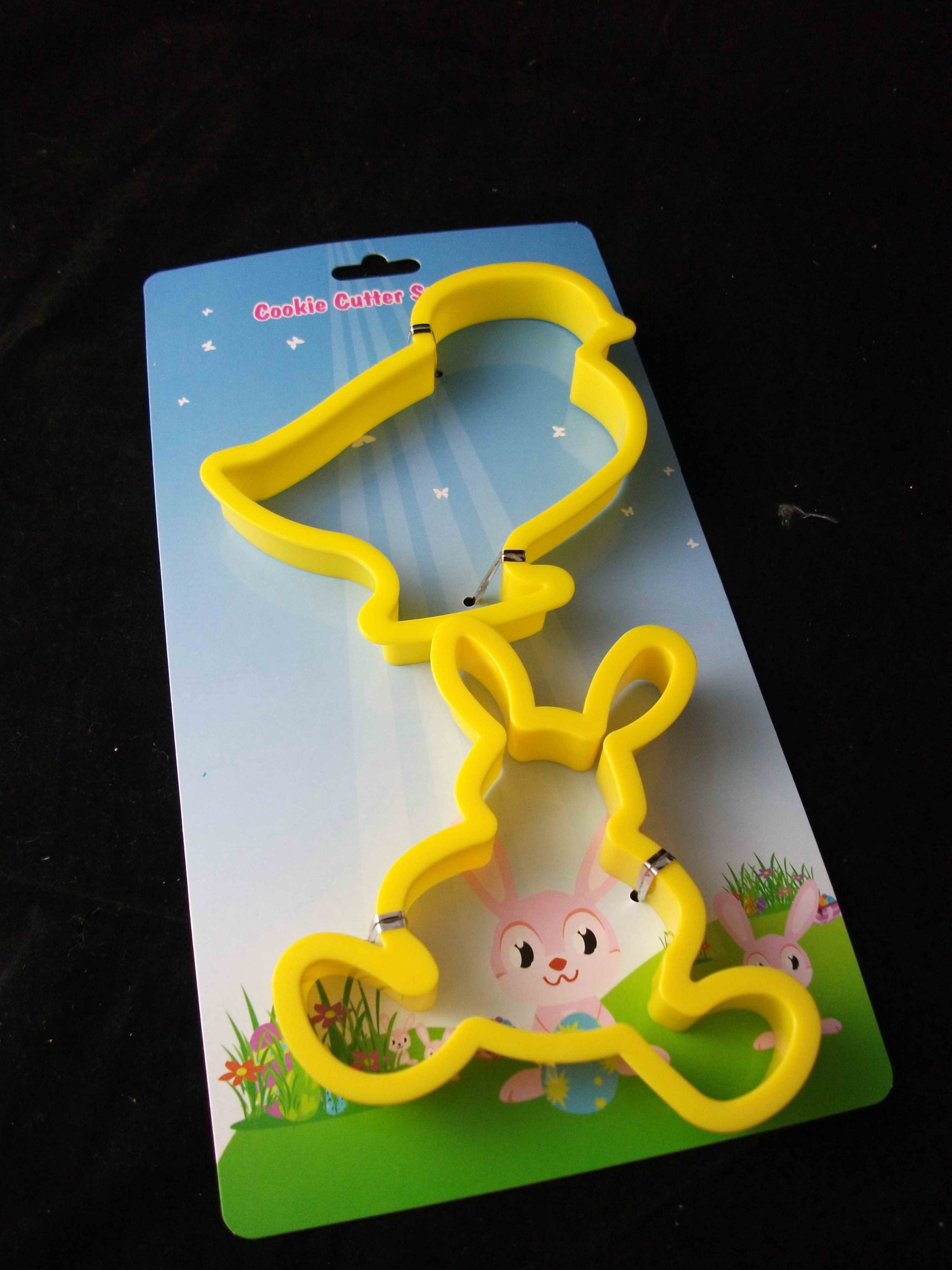 EASTER COOKIE CUTTERS 2PK 2ASS 