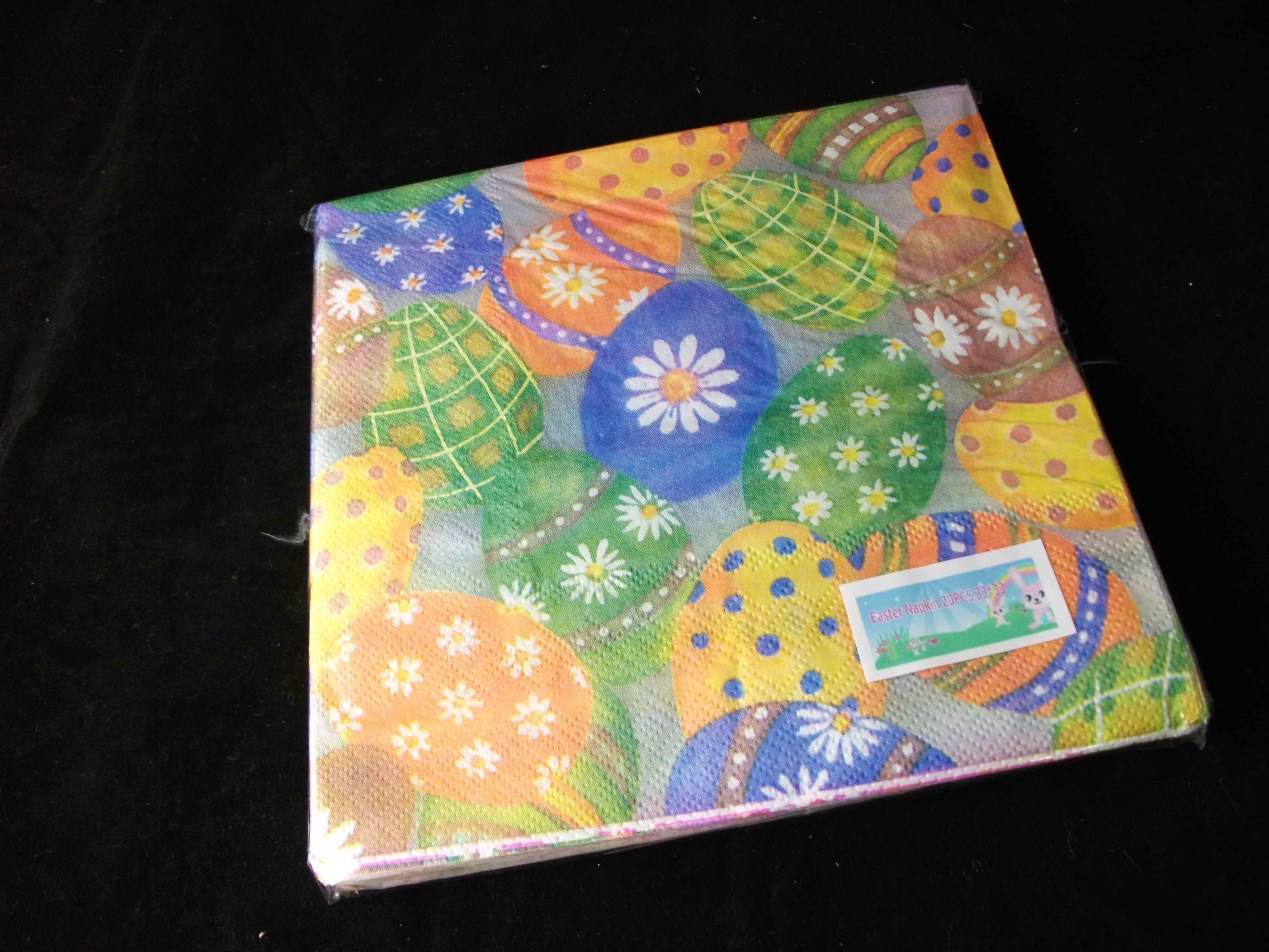 EASTER NAPKIN PRINTED 24PK 25. 