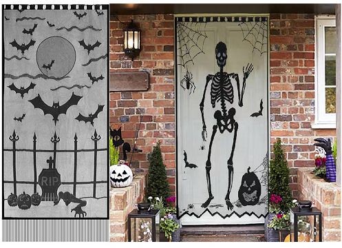XH0000150, Spooky Curtain 2.1m Asst