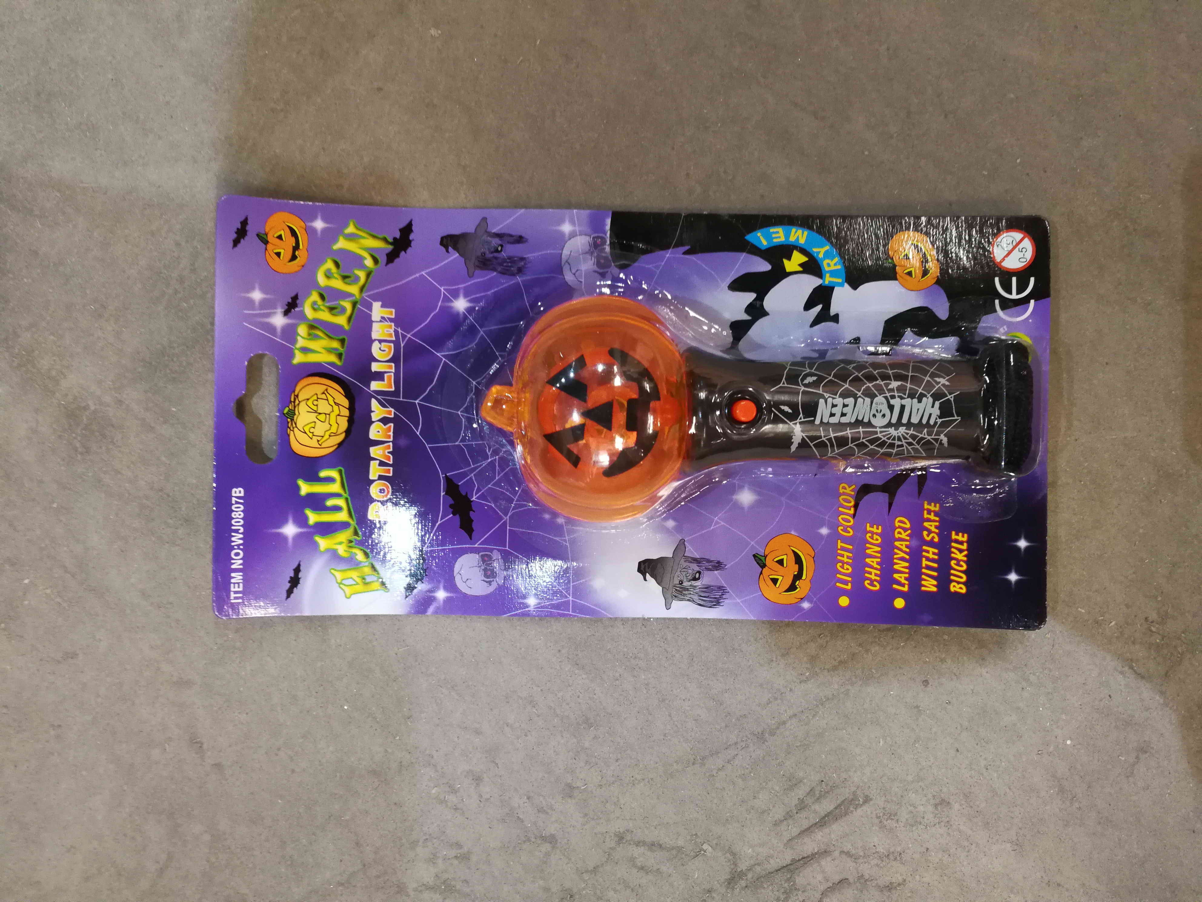 H WEEN ROTARY LED LITE B/O ASS