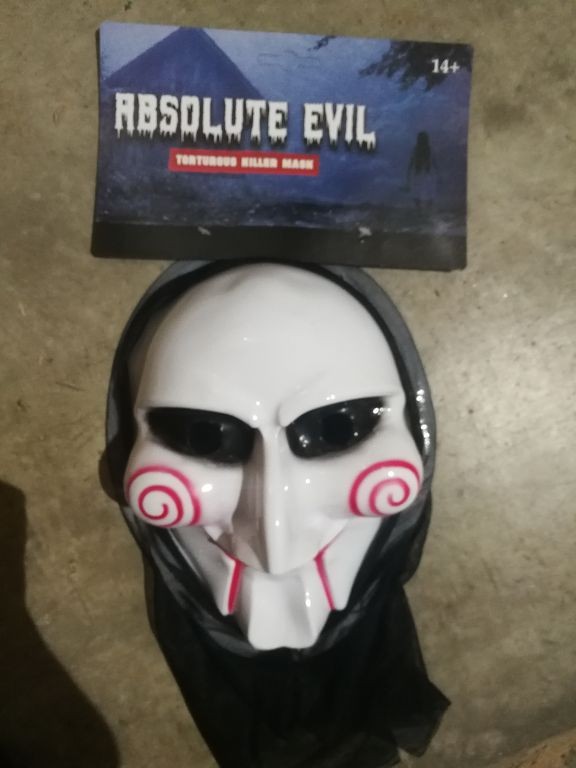 H3, TORTUROUS KILLER MASK ADULTS