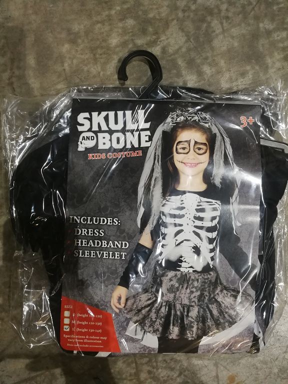 H2, COSTUME SKELETON BRIDE GIRLS