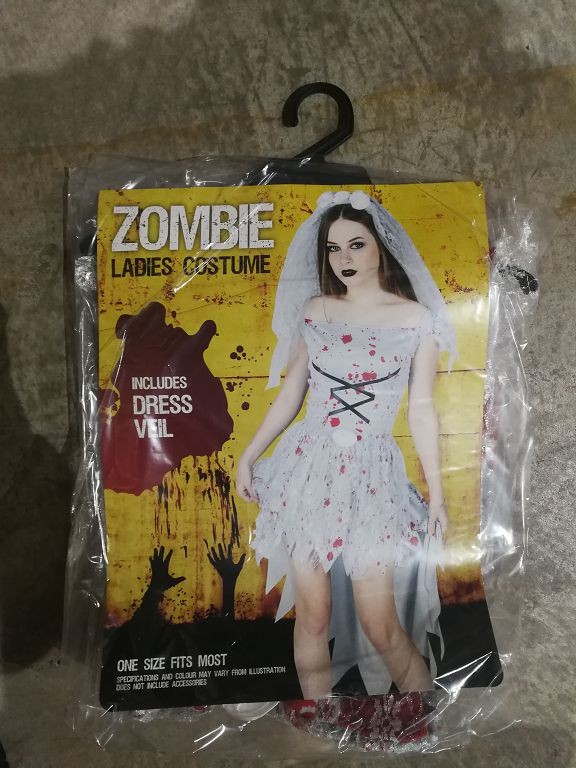 H2, COSTUME BLOODSTAINED BRIDE LADIES