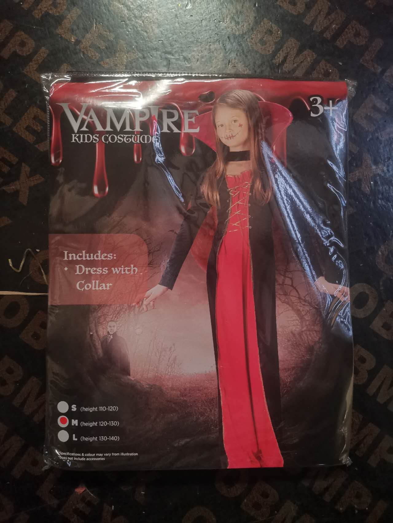 XH5806, Halloween Girl Costume Vampire