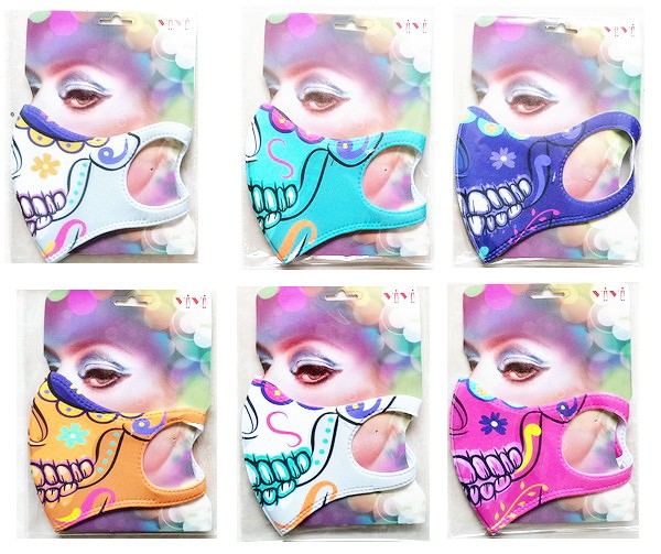 XH7088, Day Of The Dead Mouth Mask