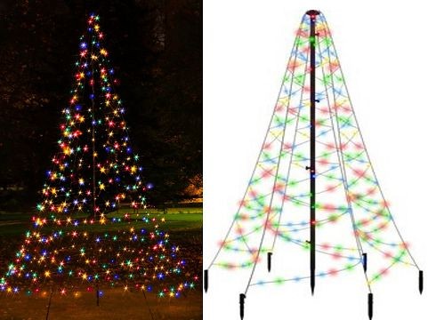 25X44, XL1113, LED TENT TREE LIGHTS 3m MULTI