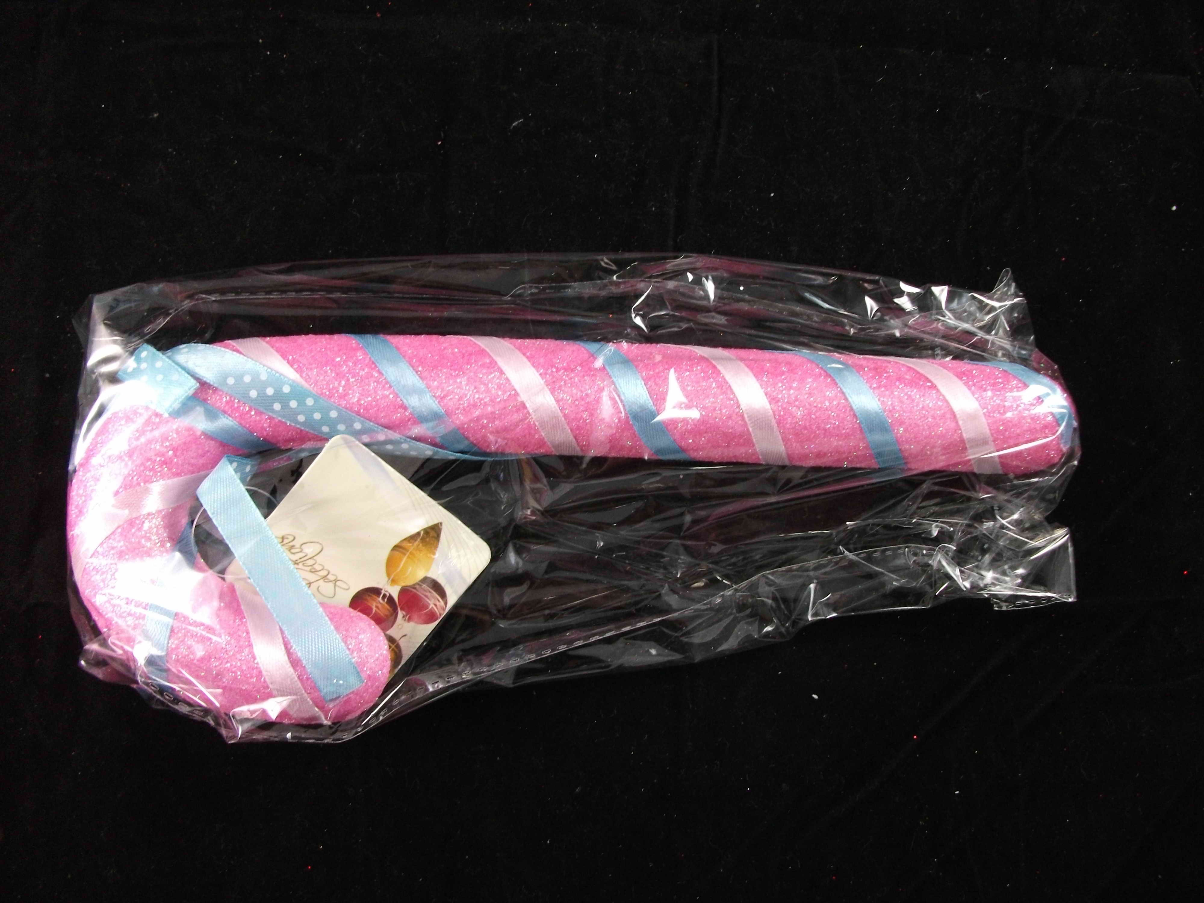 XM0542,26CM CANDY CANE 4CLRS